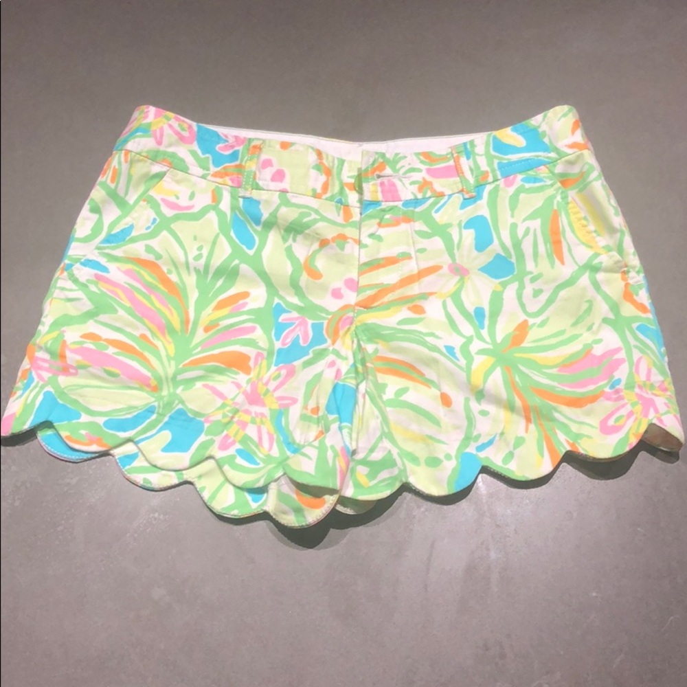 Lilly Pulitzer Elephant Ears Buttercup Shorts